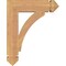 Ekena Millwork Thorton Arts & Crafts Smooth Bracket, Western Red Cedar, 3 1/2"W x 16"D x 20"H BKT04X16X20THR03SWR - alternate 2